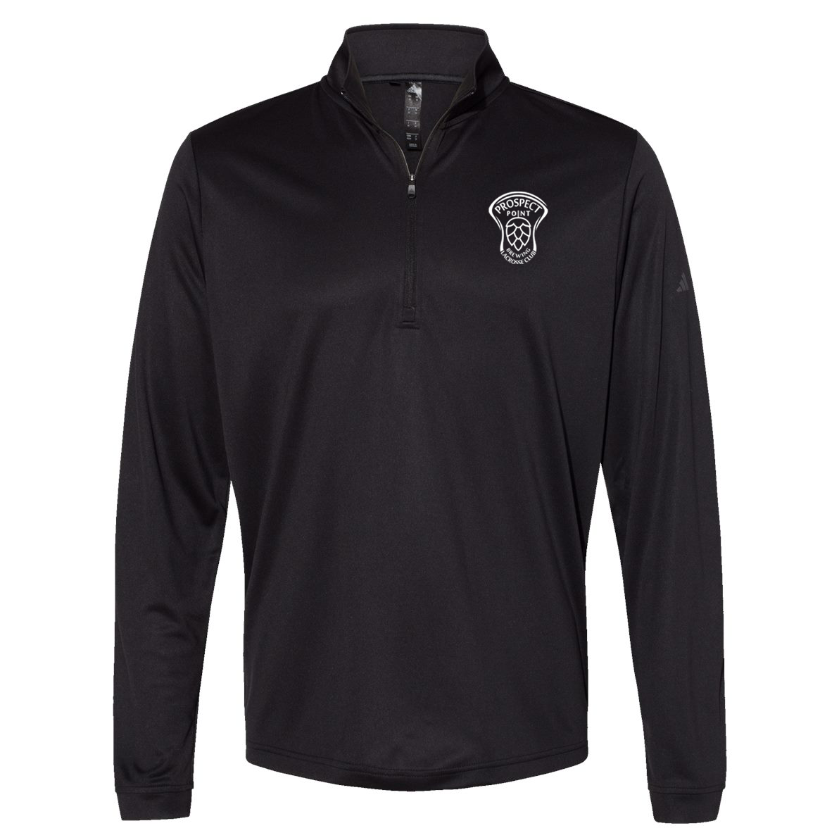 Prospect Point Brewing Lacrosse Club Adidas Lightweight Quarter-Zip Pullover