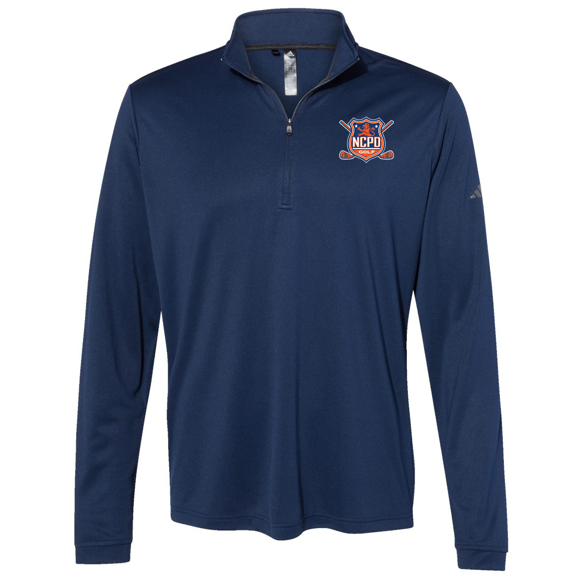 NCPD Golf Adidas Lightweight Quarter-Zip Pullover