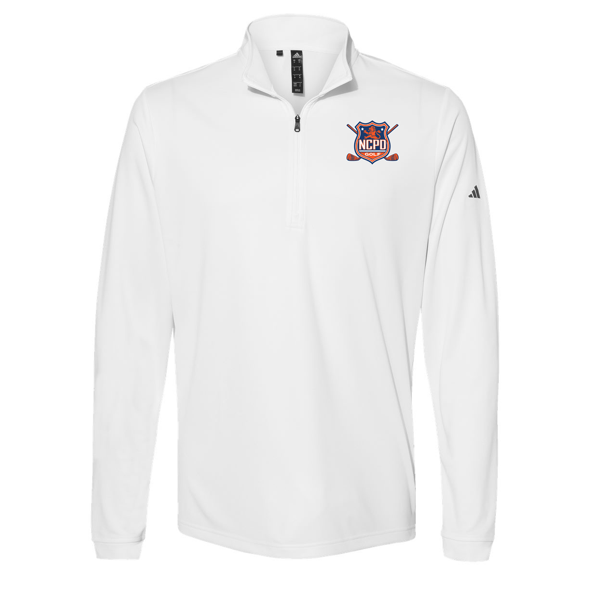 NCPD Golf Adidas Lightweight Quarter-Zip Pullover