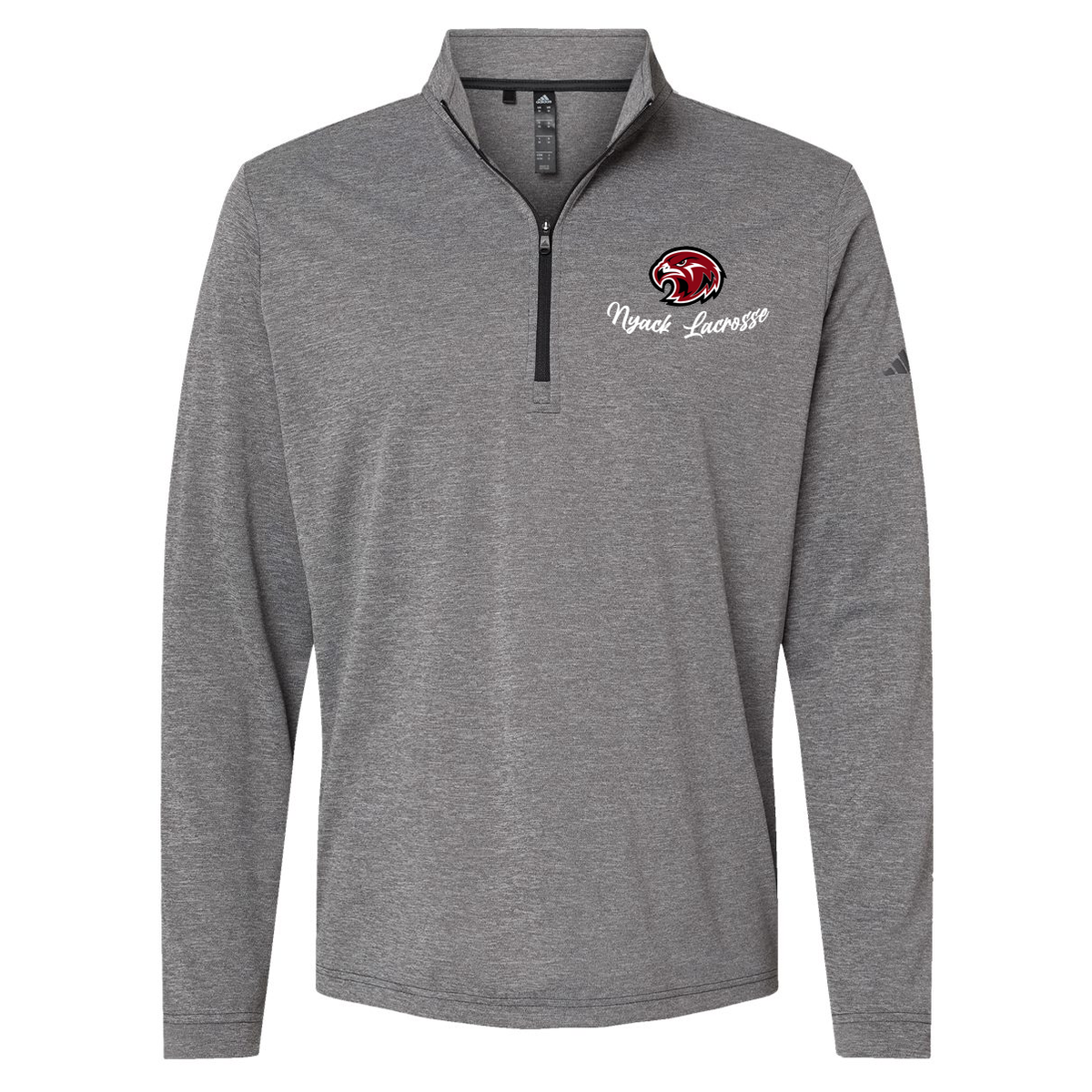 Nyack HS Lacrosse Adidas Lightweight Quarter-Zip Pullover