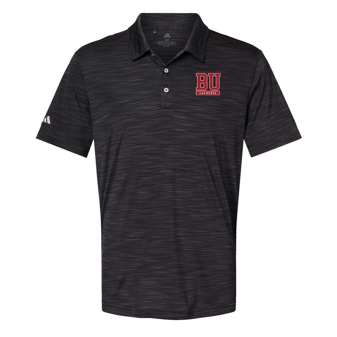 Boston University Lacrosse Adidas Melange Polo