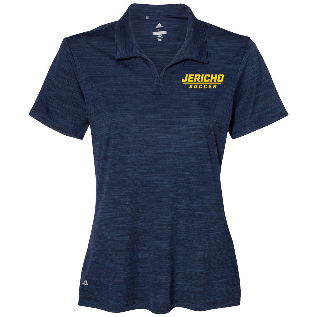 Jericho HS Soccer Adidas Women's Melange Polo