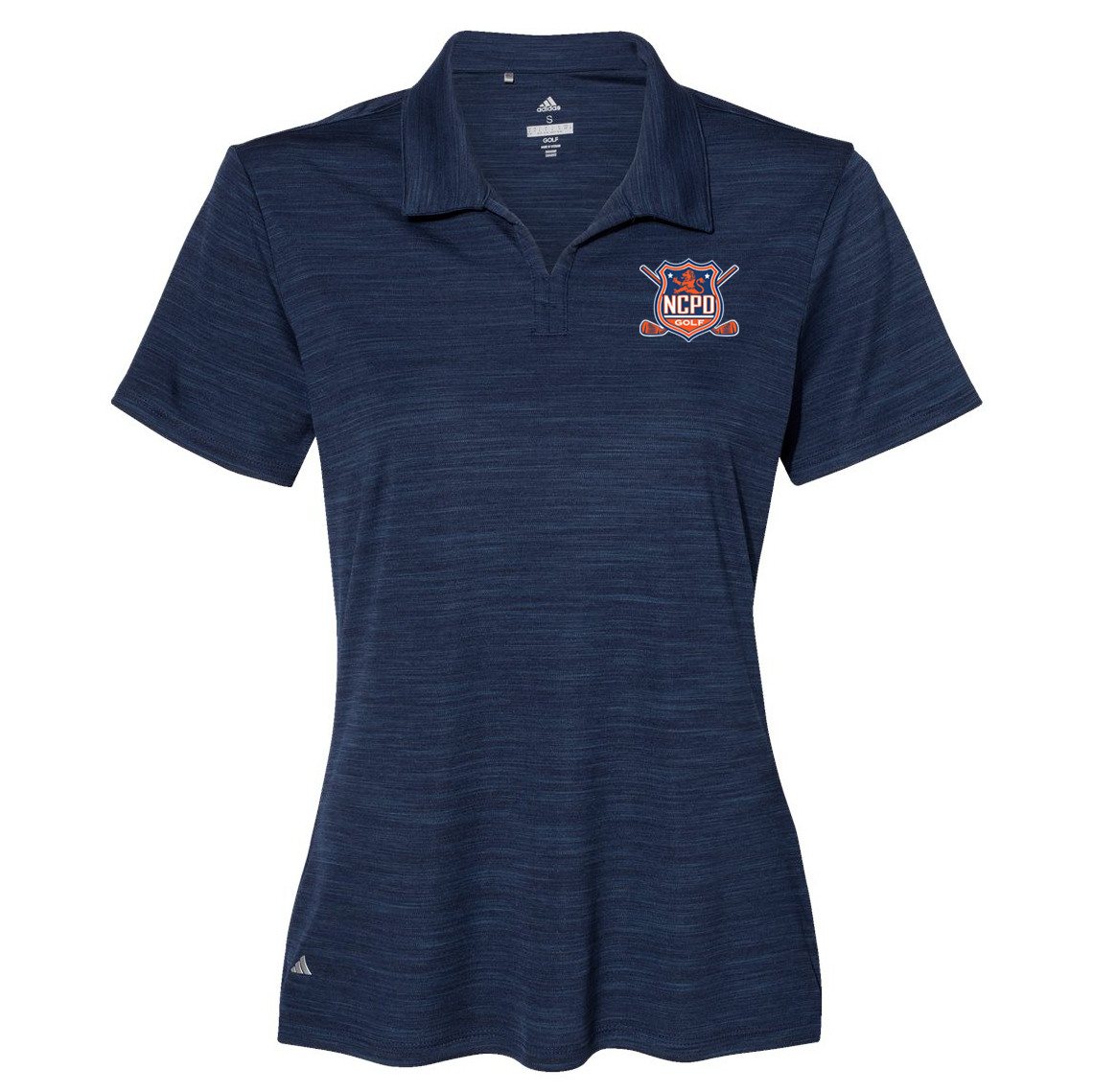 NCPD Golf Adidas Women's Melange Polo