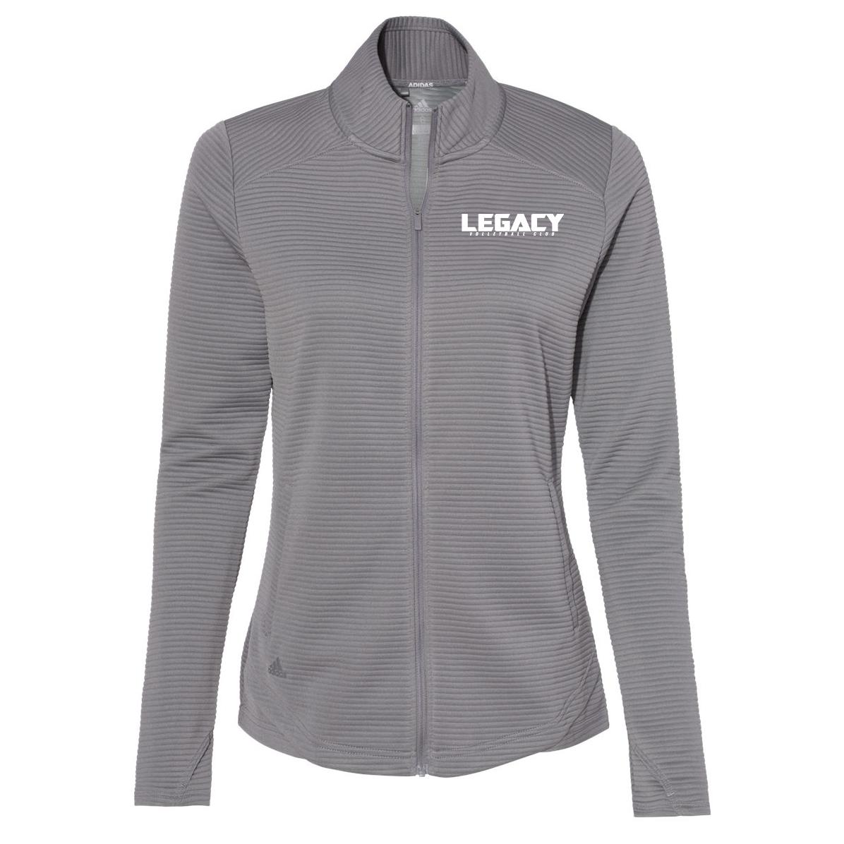 Legacy Volleyball Club Adidas Women's Textured Full-Zip Jacket