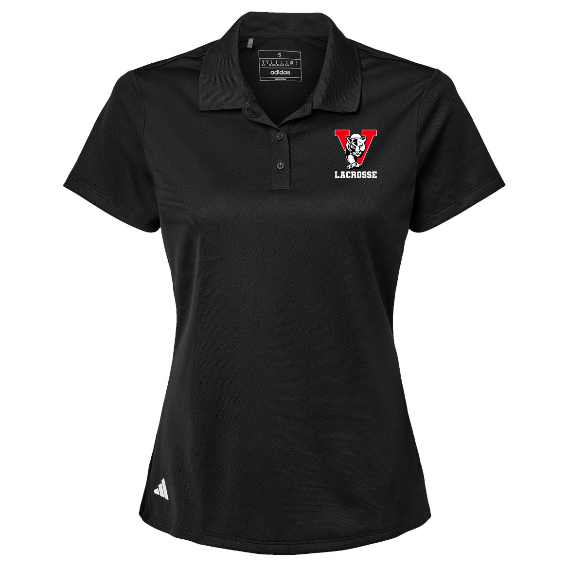 Vista HS Girls Lacrosse Adidas Women's Basic Sport Polo