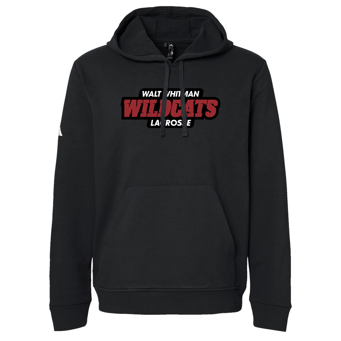Whitman Lacrosse Adidas Fleece Hooded Sweatshirt