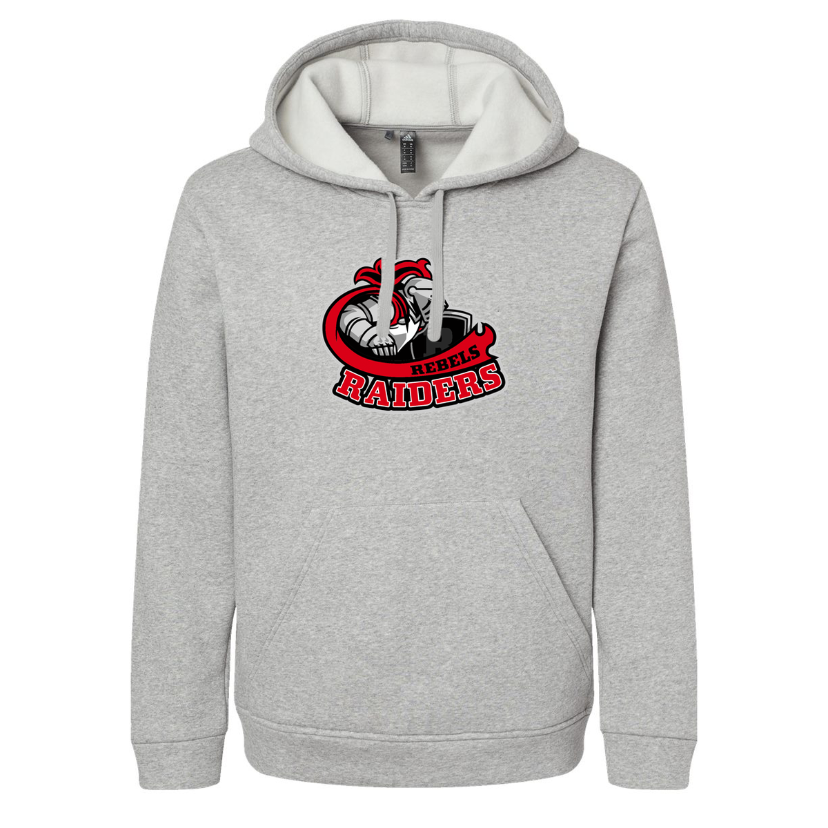 Rebels Raiders Adidas Fleece Hooded Sweatshirt