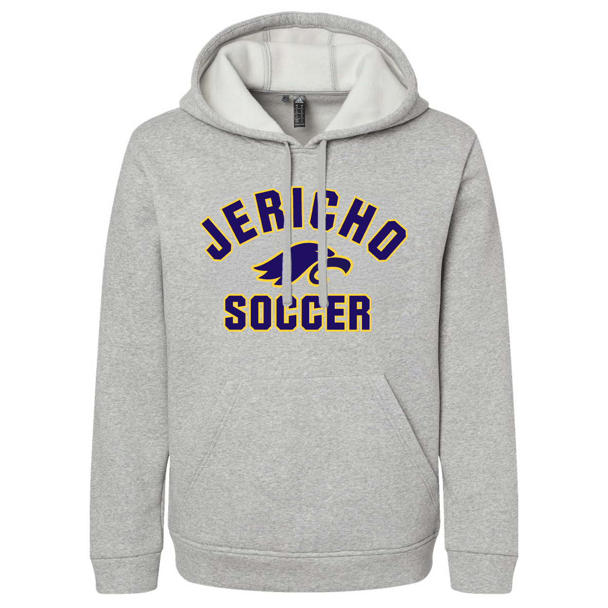 Jericho HS Soccer Adidas Fleece Hooded Sweatshirt