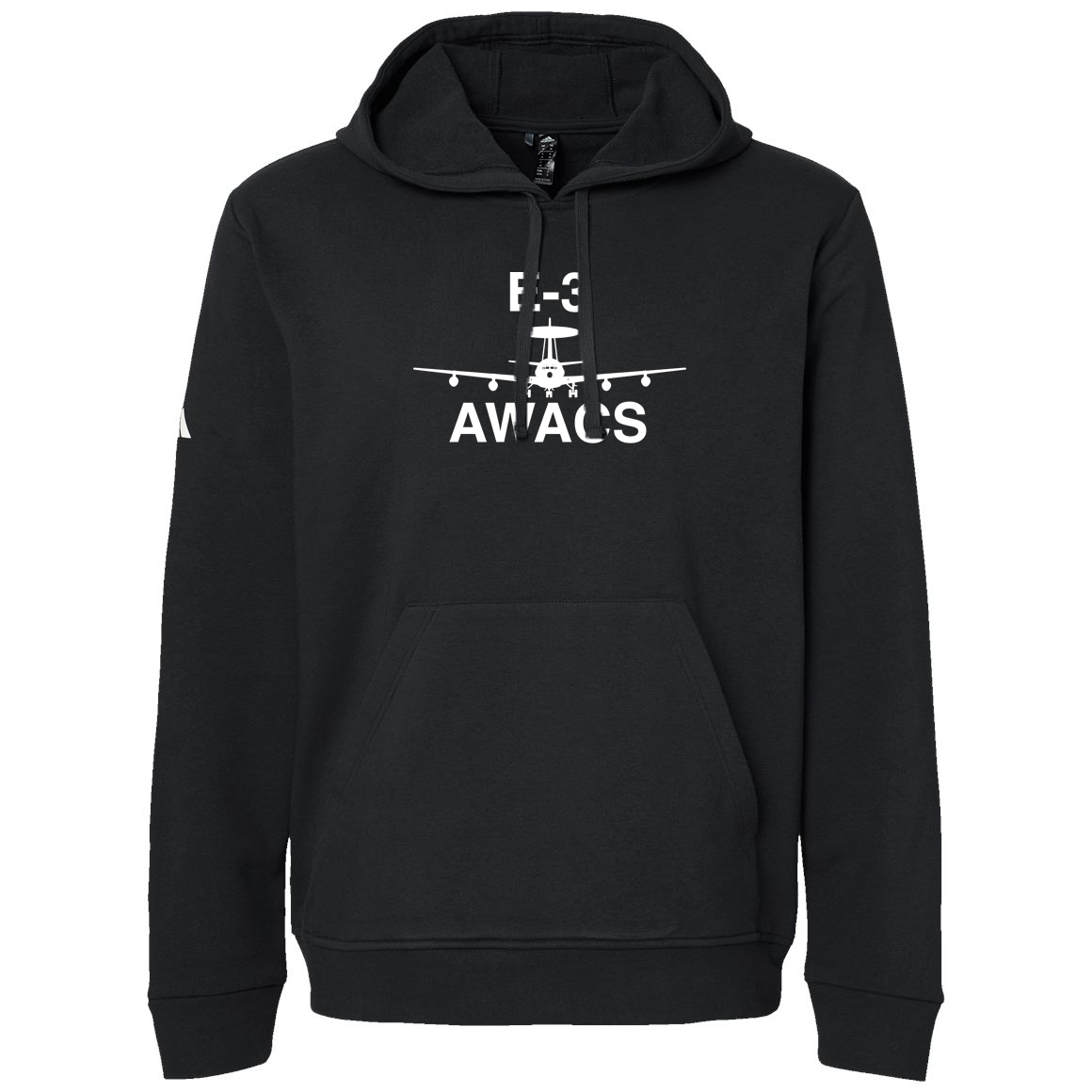 Boeing AWACS E-3 Adidas Fleece Hooded Sweatshirt