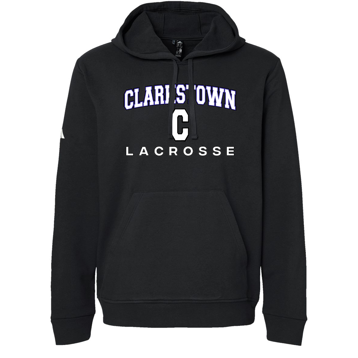 Clarkstown Lacrosse Adidas Fleece Hooded Sweatshirt