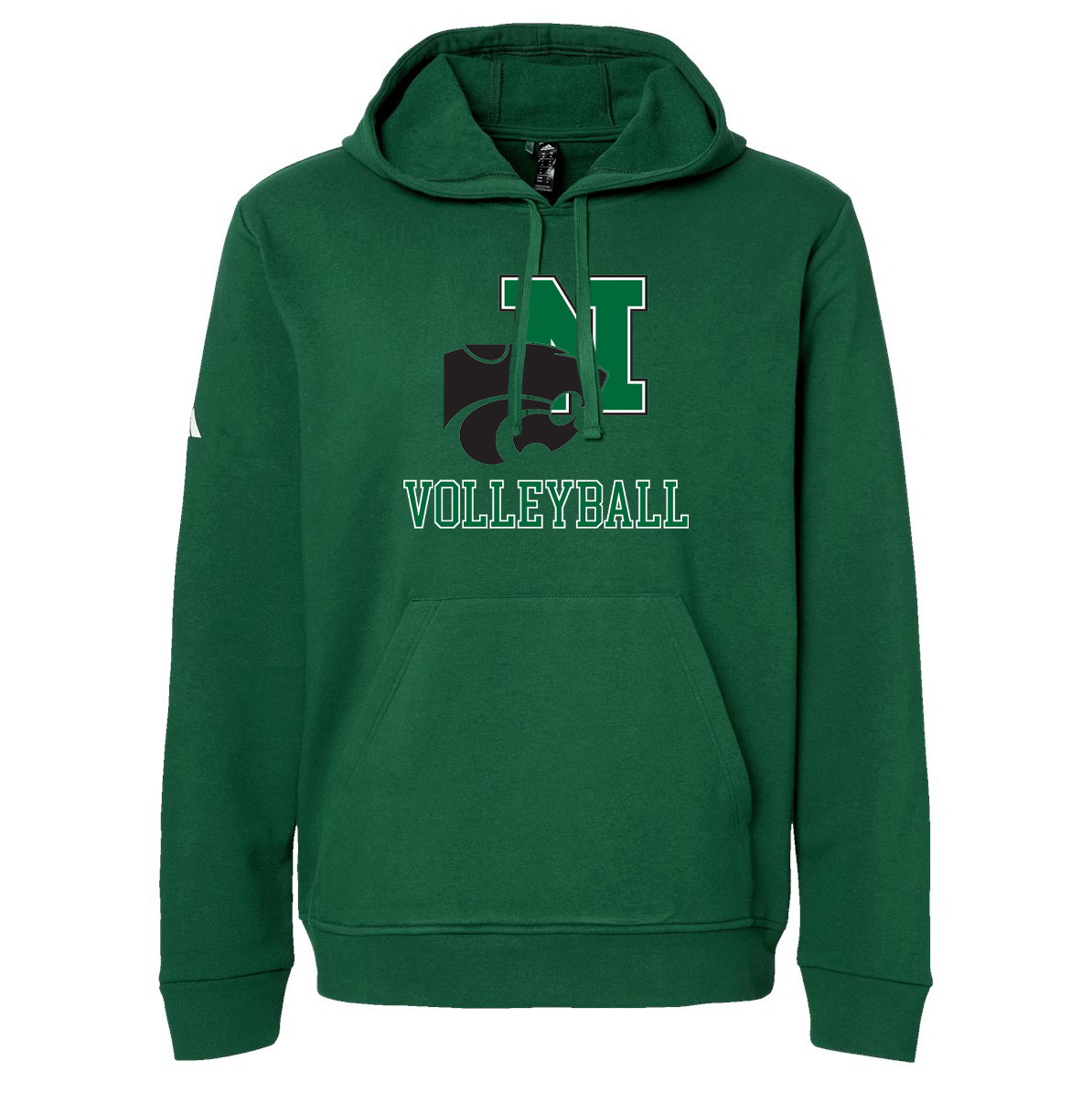 Novi Volleyball Adidas Fleece Hooded Sweatshirt