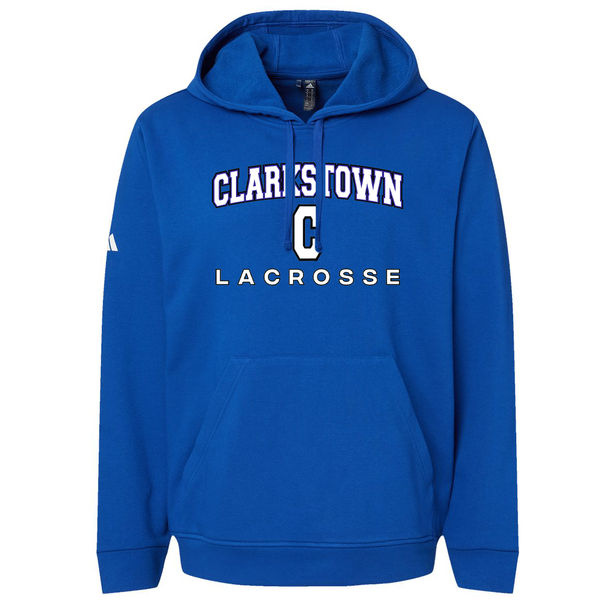 Clarkstown Lacrosse Adidas Fleece Hooded Sweatshirt