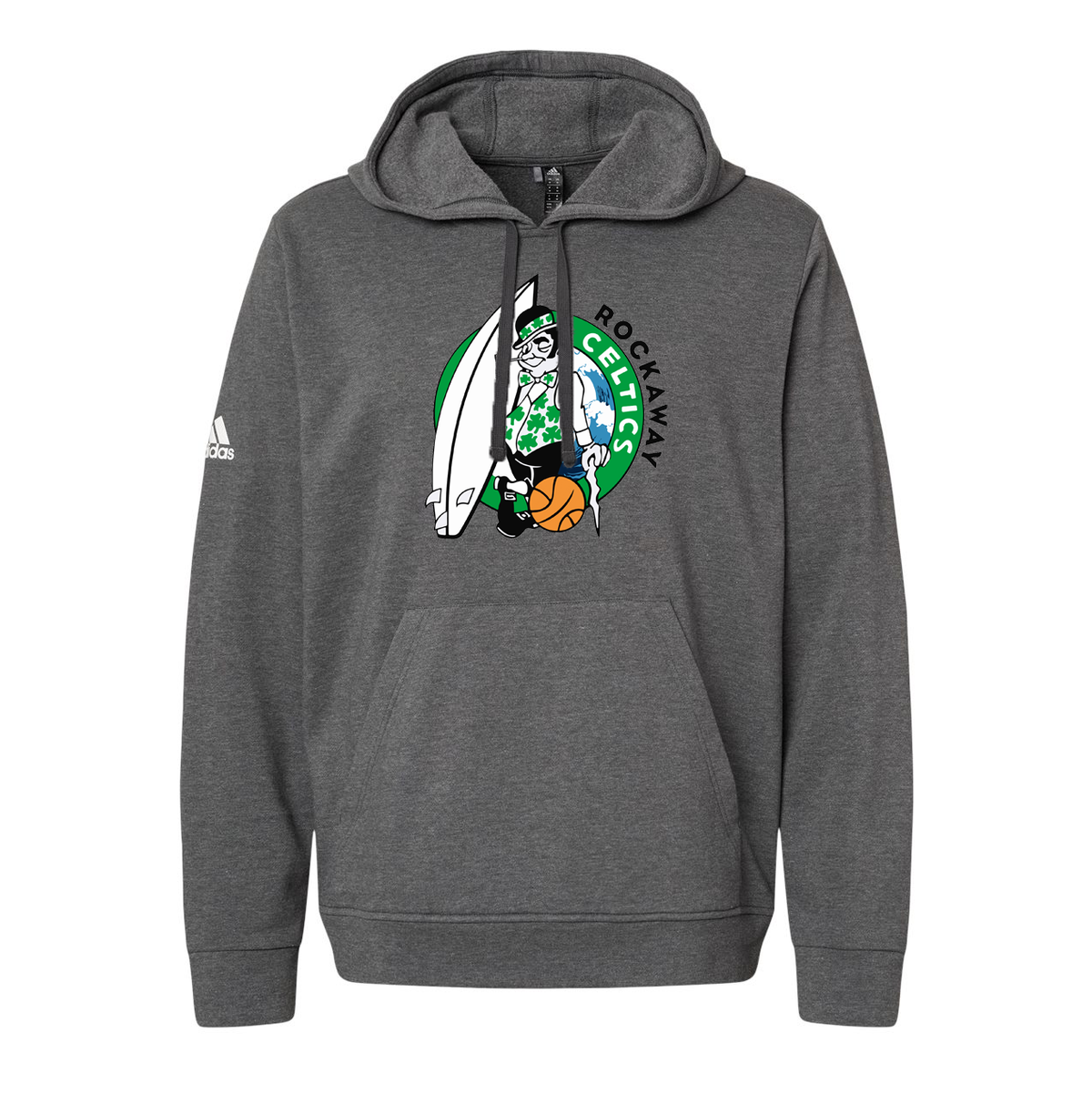 Rockaway Celtics Adidas Fleece Hooded Sweatshirt