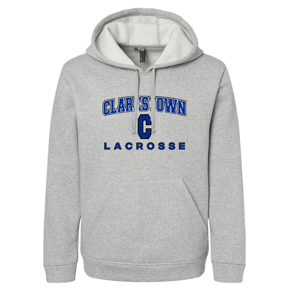 Clarkstown Lacrosse Adidas Fleece Hooded Sweatshirt