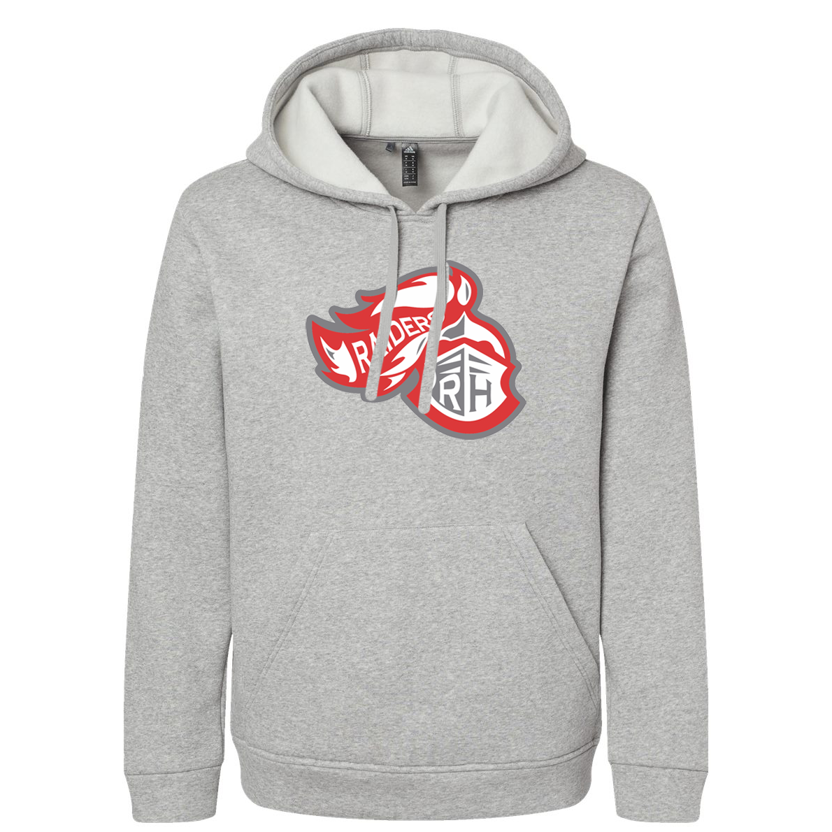 Red Raiders Lacrosse Adidas Fleece Hooded Sweatshirt