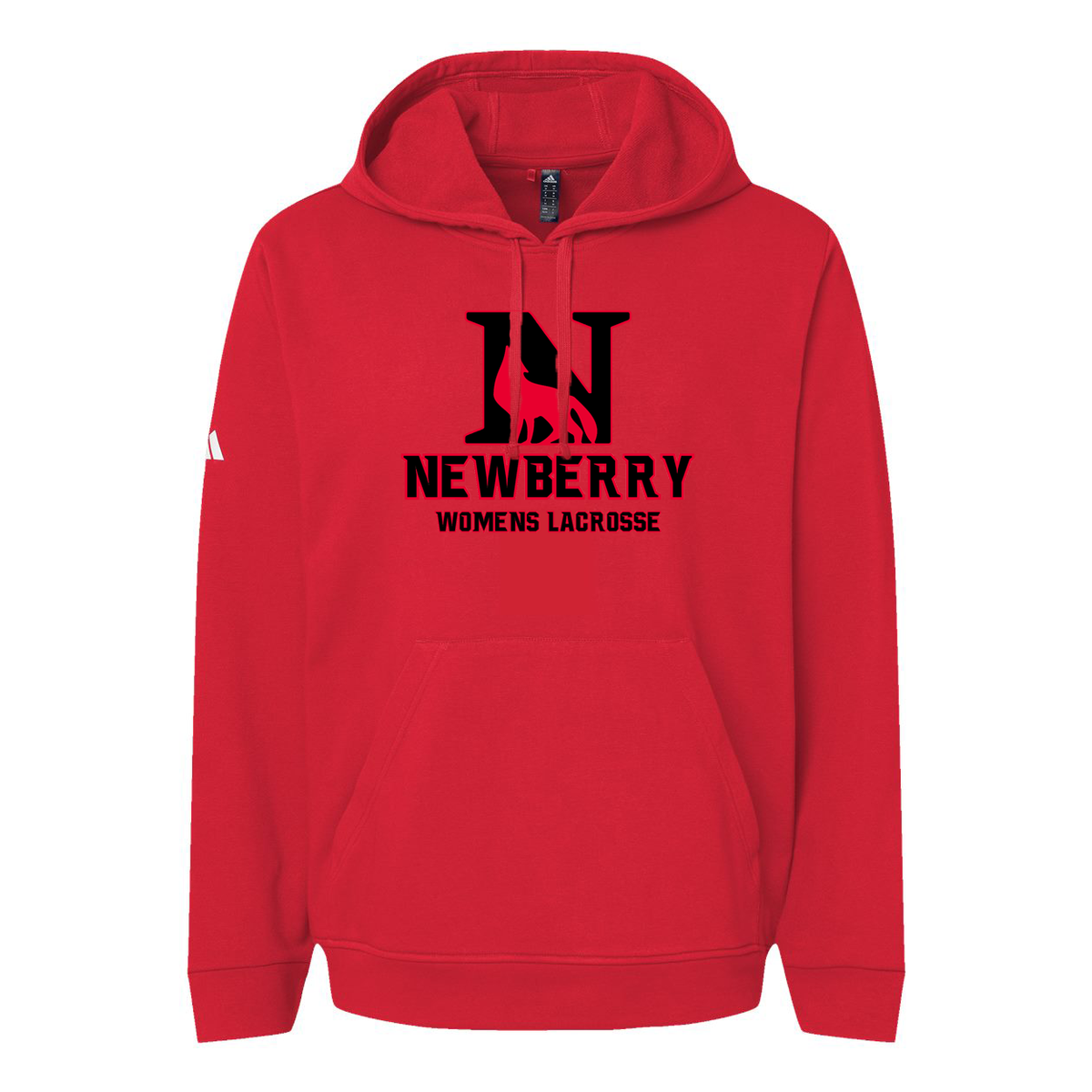 Newberry Lacrosse Adidas Fleece Hooded Sweatshirt