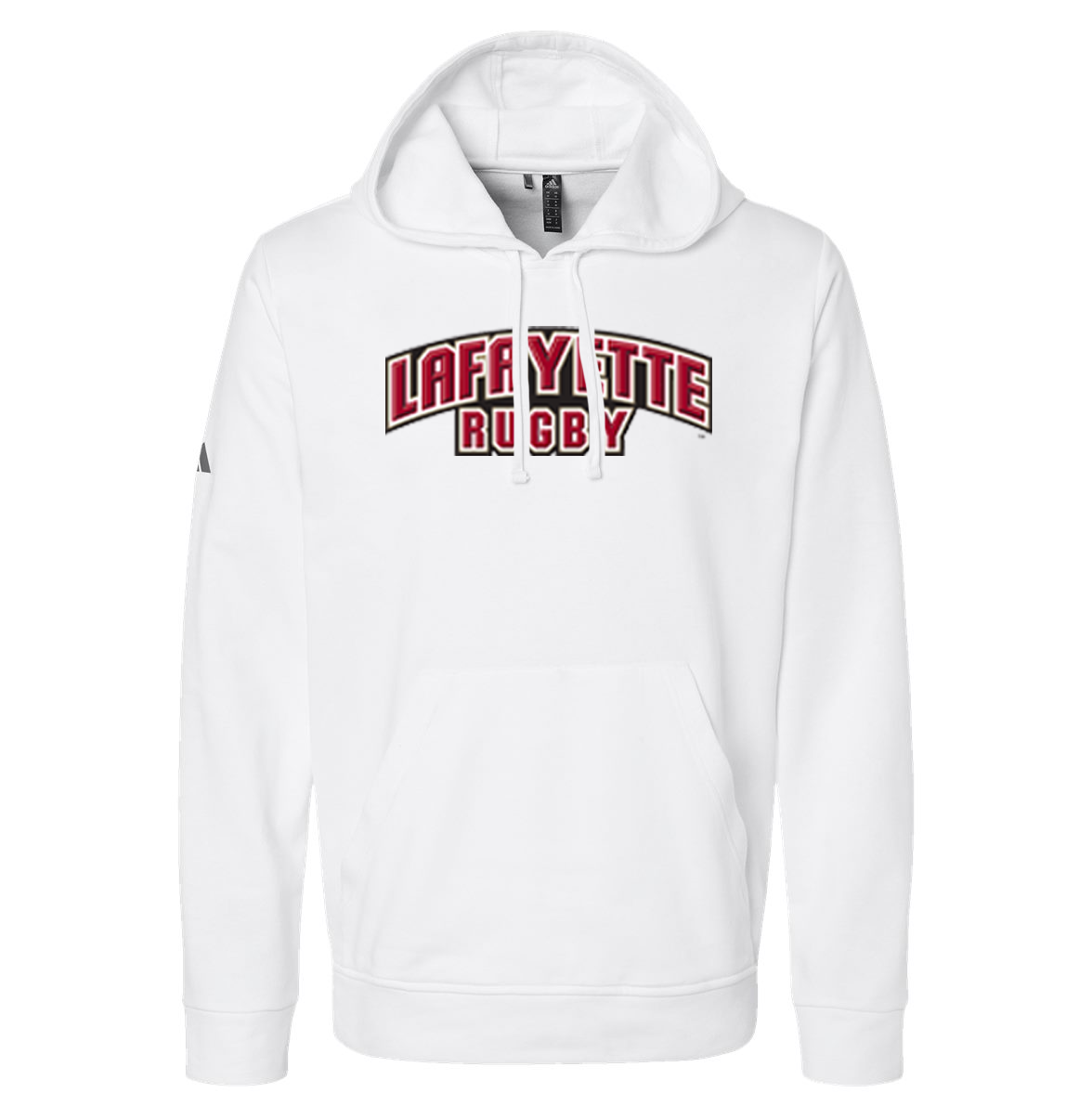 Lafayette College Rugby Adidas Fleece Hooded Sweatshirt