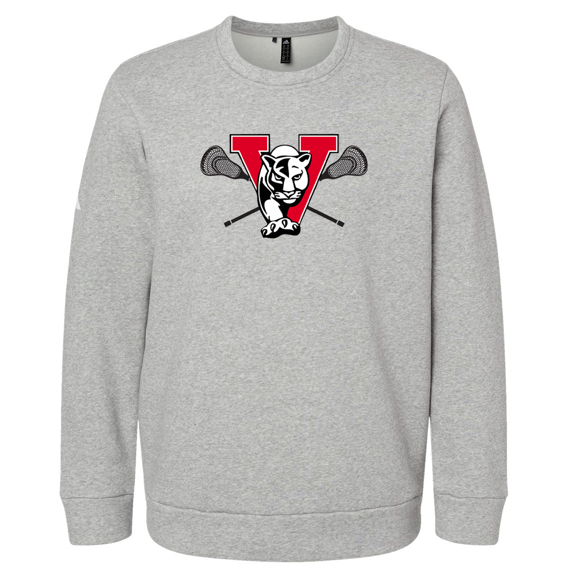 Vista HS Girls Lacrosse Adidas Fleece Crewneck Sweatshirt