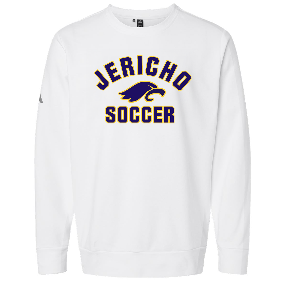 Jericho HS Soccer Adidas Fleece Crewneck Sweatshirt