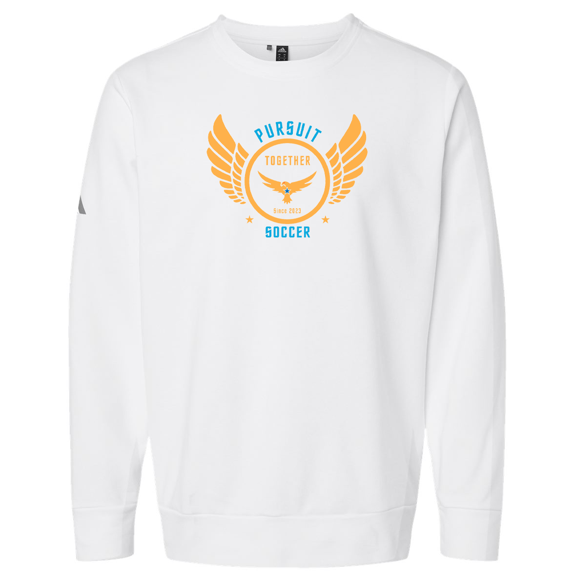 Pursuit Together Soccer Adidas Fleece Crewneck Sweatshirt