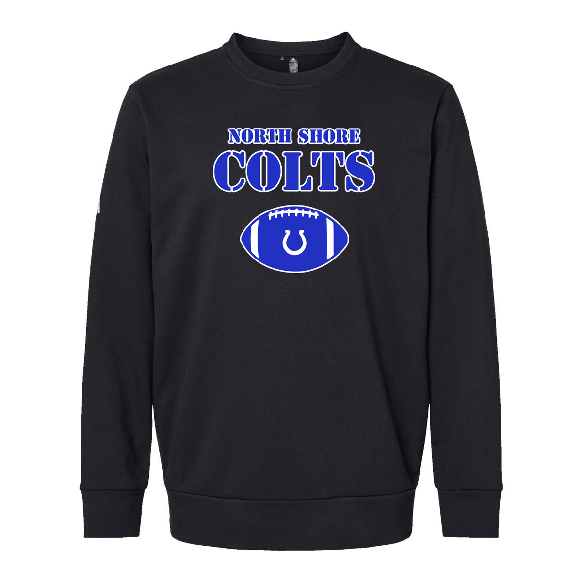 North Shore Colts Football & Cheer Adidas Fleece Crewneck Sweatshirt