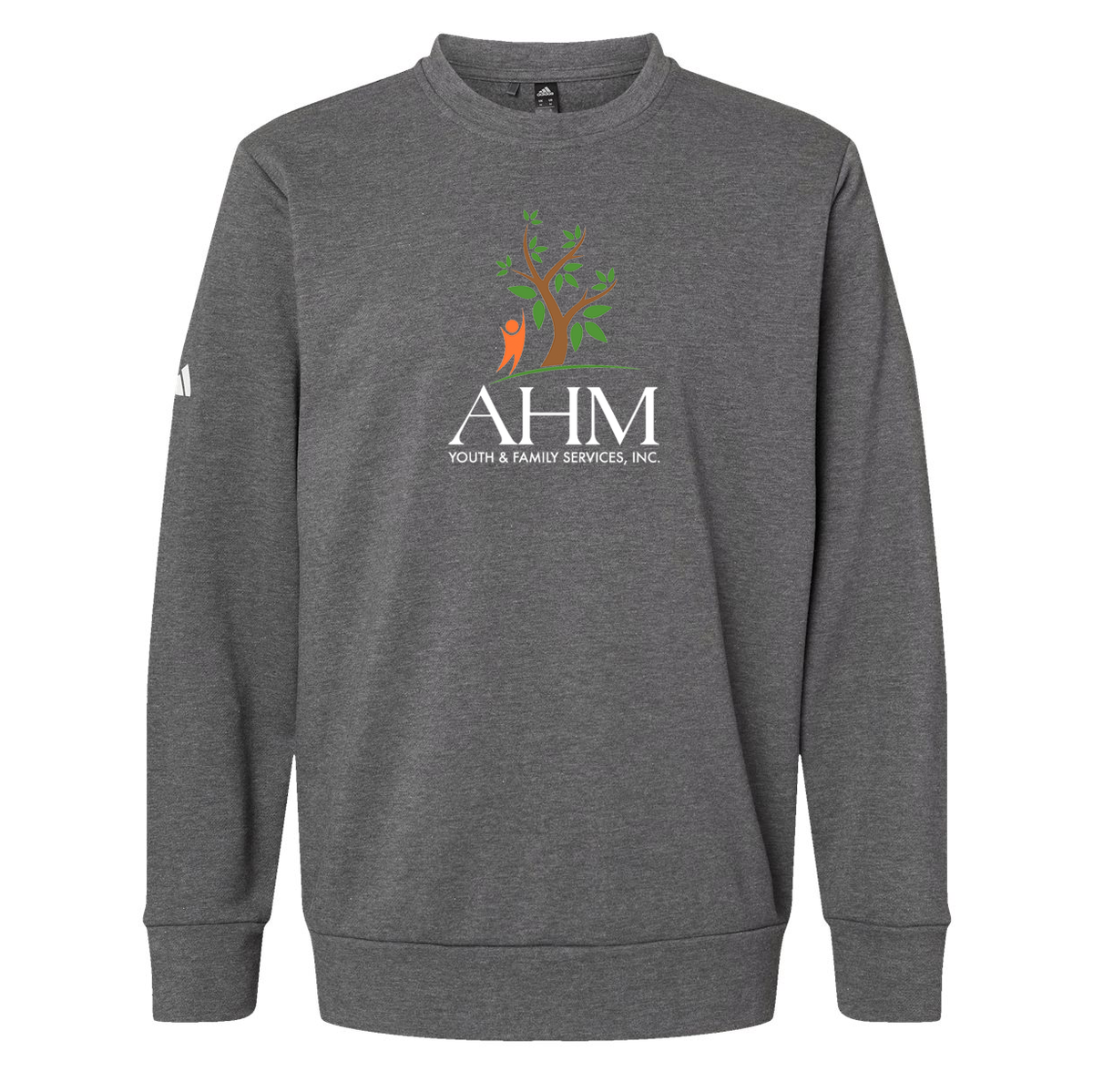 AHM Youth & Family Services Adidas Fleece Crewneck Sweatshirt