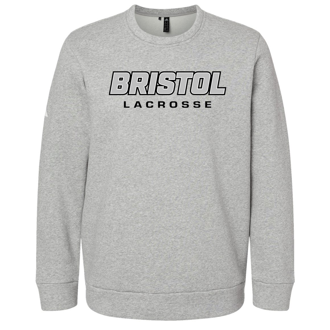 Bristol Lacrosse Adidas Fleece Crewneck Sweatshirt