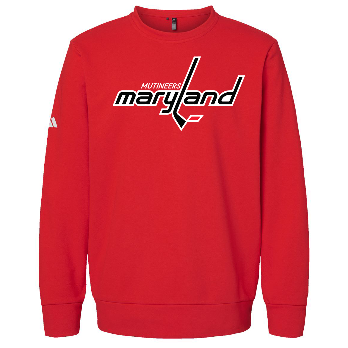 Maryland Mutineers Adidas Fleece Crewneck Sweatshirt