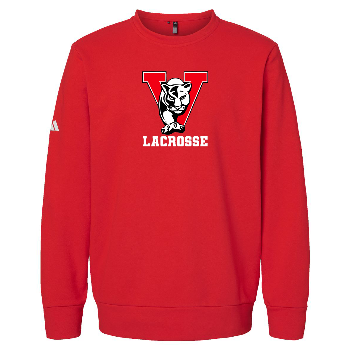 Vista HS Girls Lacrosse Adidas Fleece Crewneck Sweatshirt