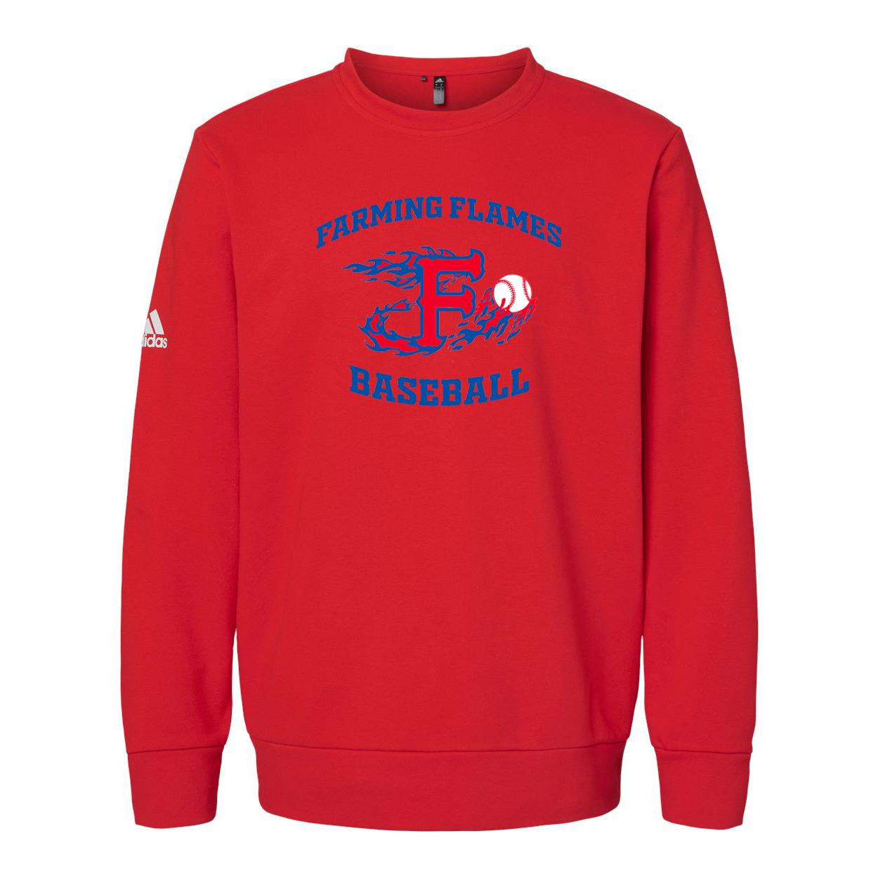 Adidas Red Pullover Baseball Jersey