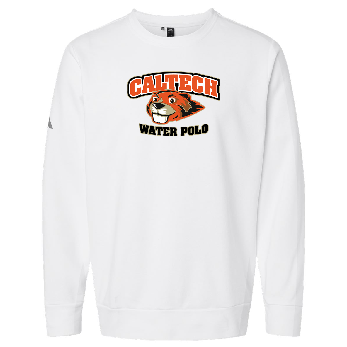 Caltech Water Polo Adidas Fleece Crewneck Sweatshirt