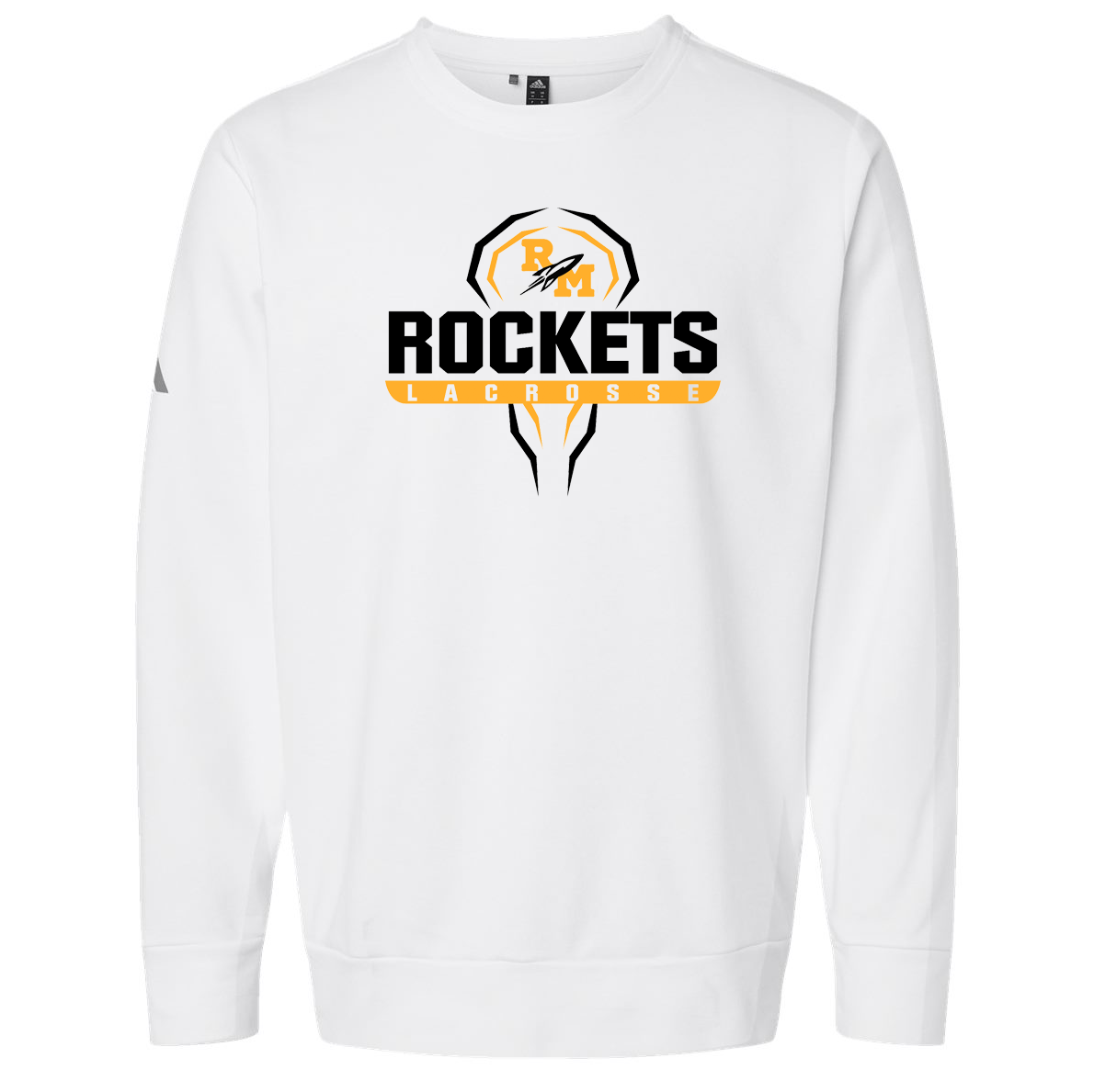 Richard Montgomery Rockets Lacrosse Adidas Fleece Crewneck Sweatshirt