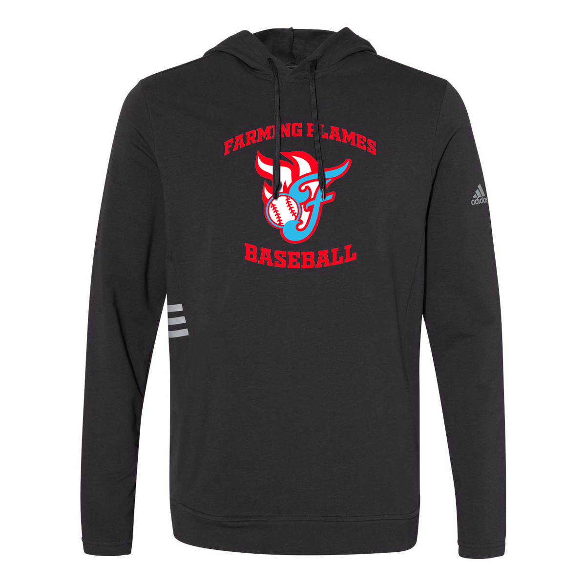 Farming Flames Baseball Club Adidas Lightweight Sweatshirt