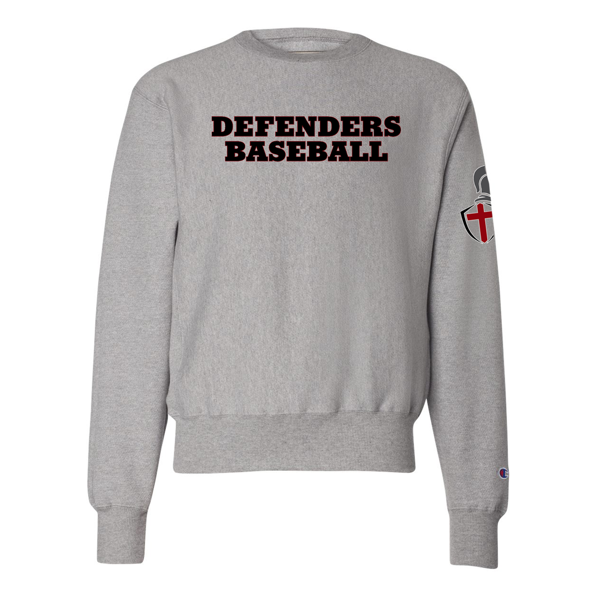 Defenders Baseball Champion Reverse Weave Crewneck Sweatshirt