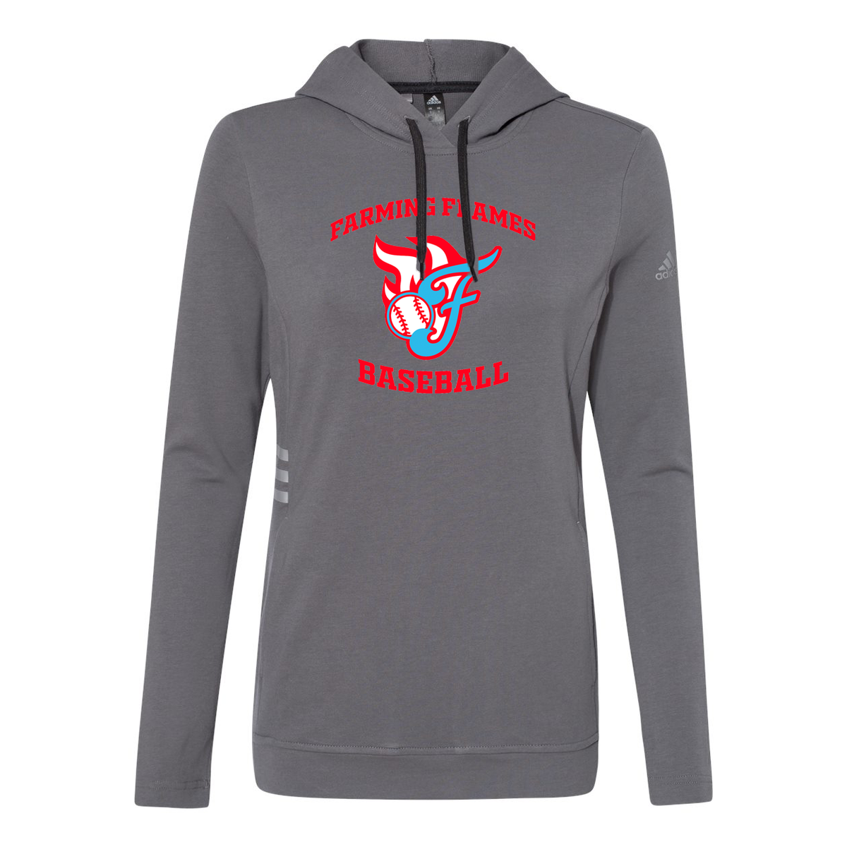 Farming Flames Baseball Club Adidas Women's Lightweight Sweatshirt