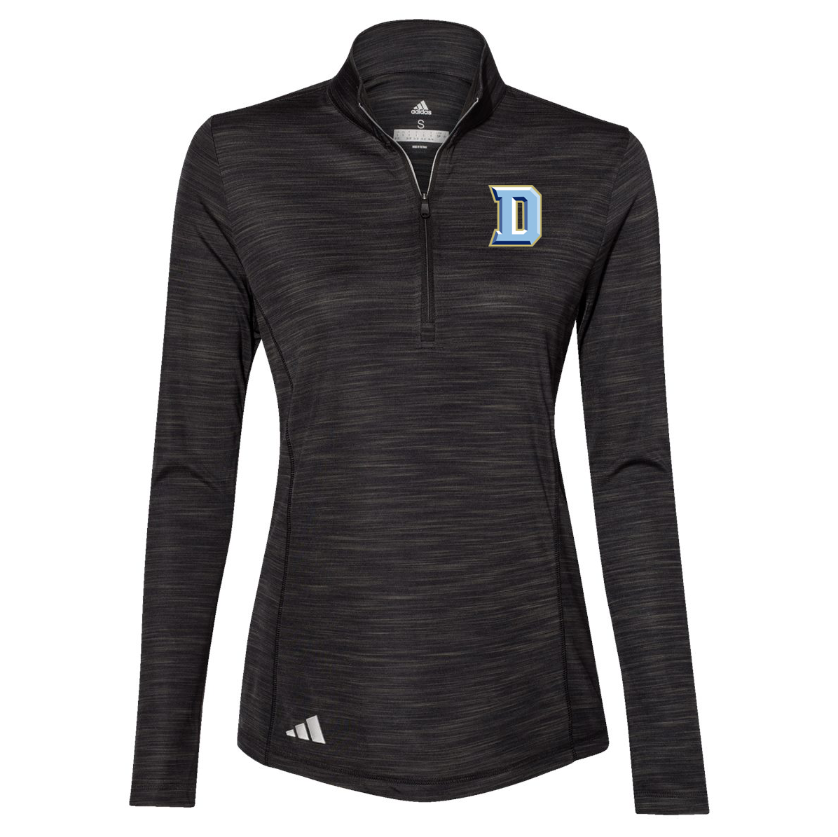 DW Daniel High School Adidas Women's Lightweight Melange Quarter-Zip Pullover