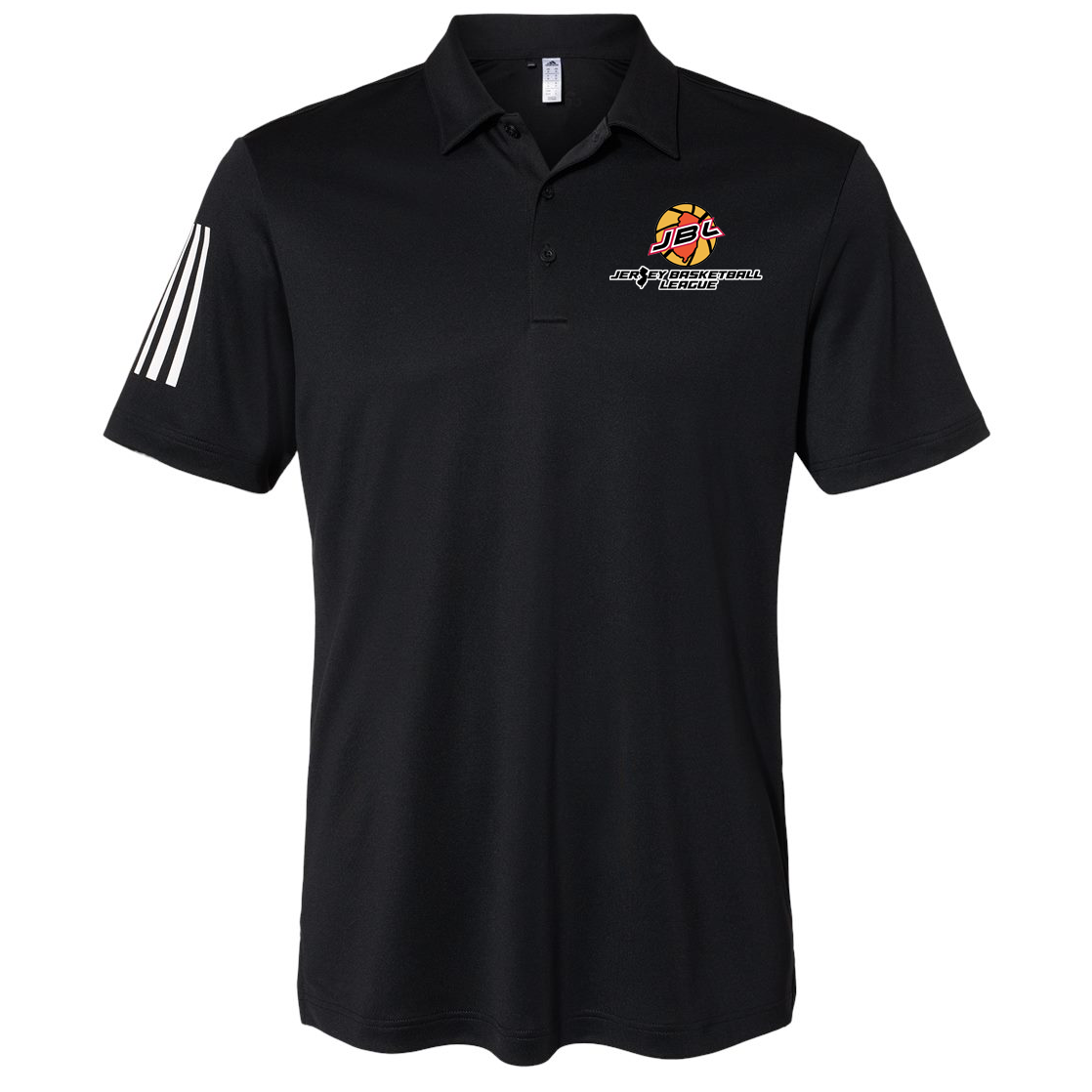 Jersey Basketball League Adidas Floating 3-Stripes Polo