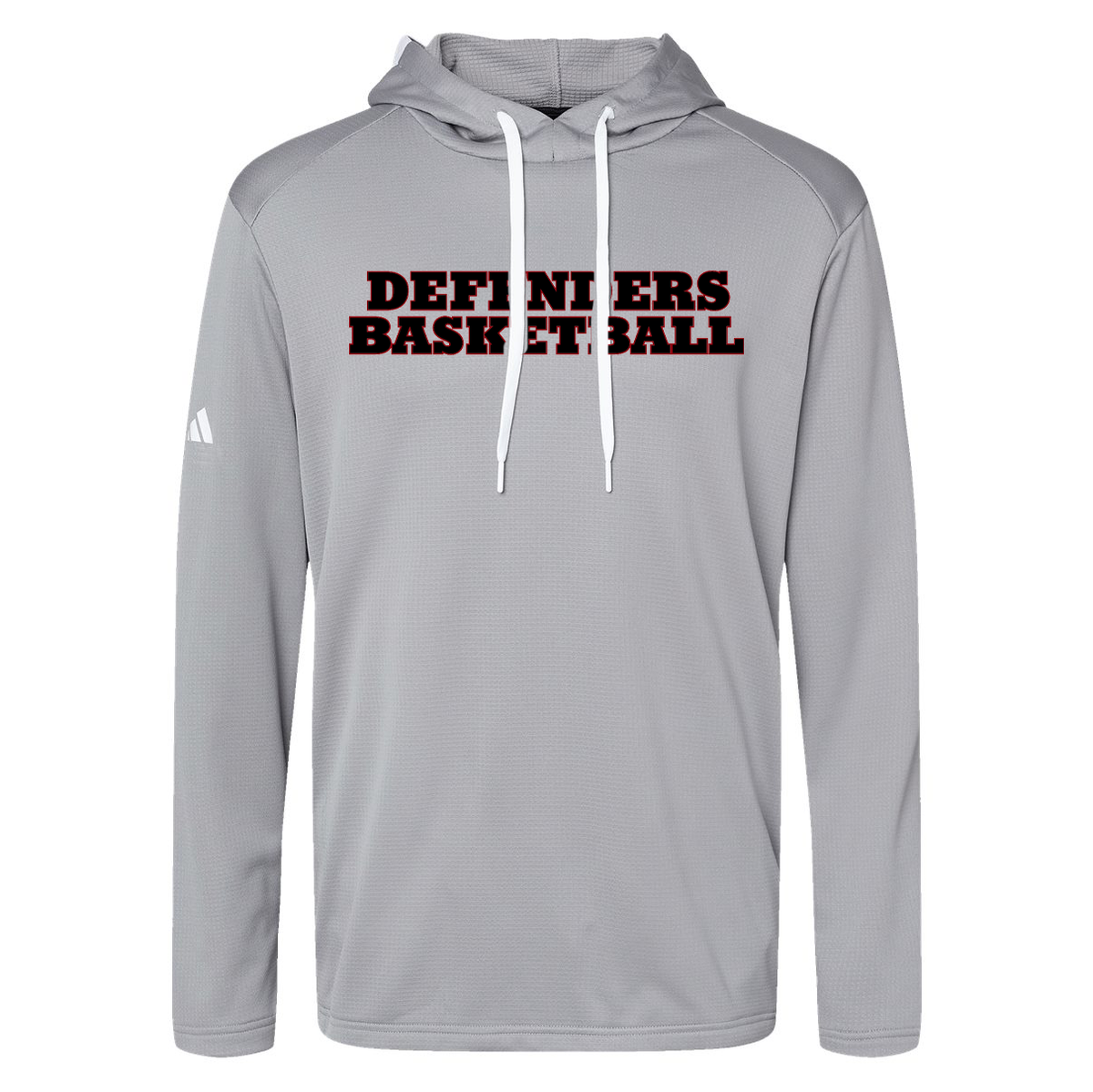 Defenders Basketball Adidas Textured Hooded Sweatshirt