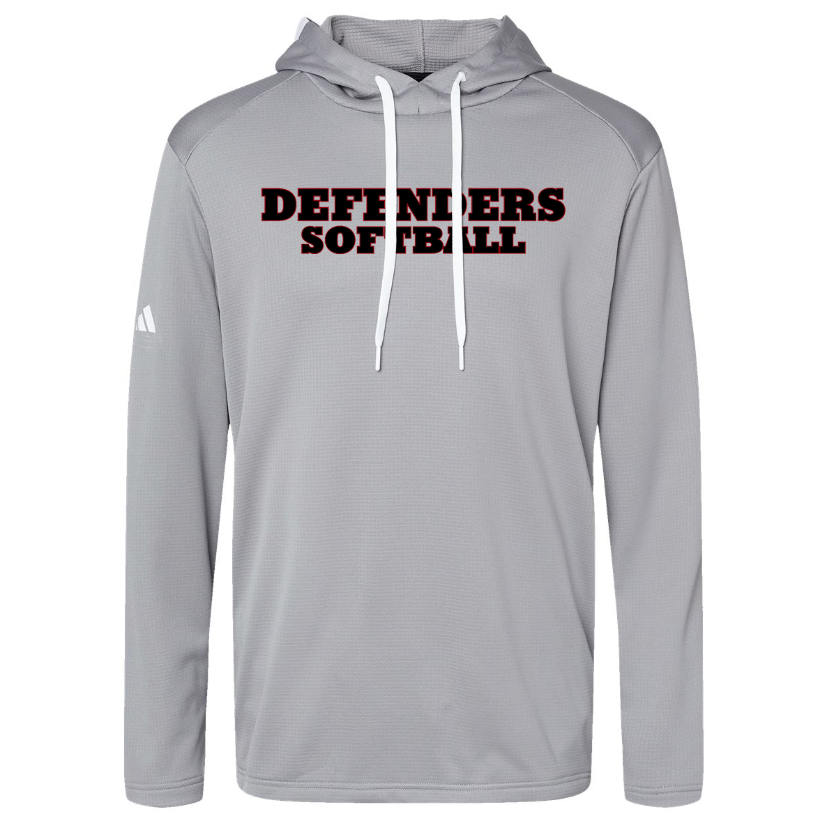 Defenders Softball Adidas Textured Hooded Sweatshirt