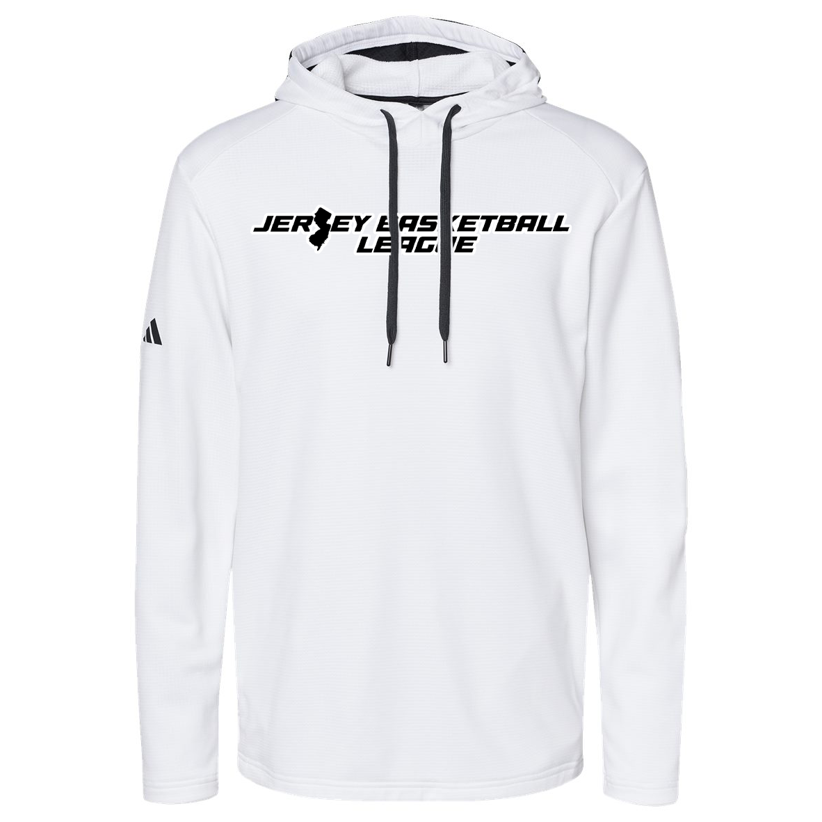 Jersey Basketball League Adidas Textured Hooded Sweatshirt