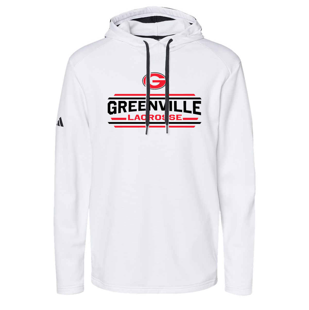 Greenville Lacrosse Adidas Textured Hooded Sweatshirt