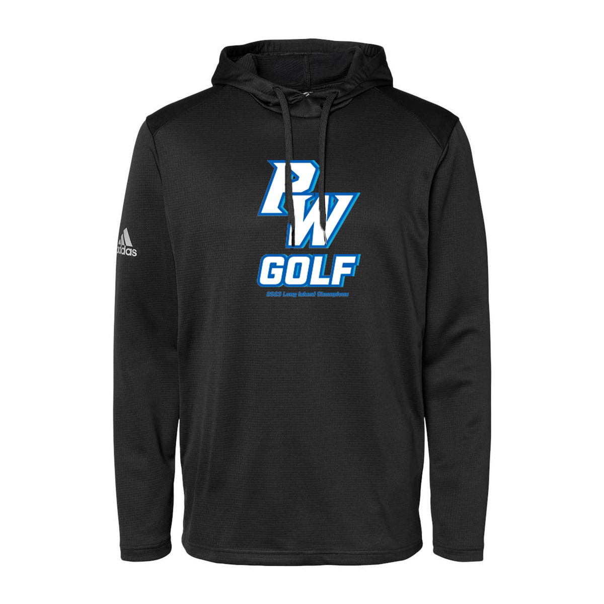 Port Washington Golf Adidas Textured Hooded Sweatshirt