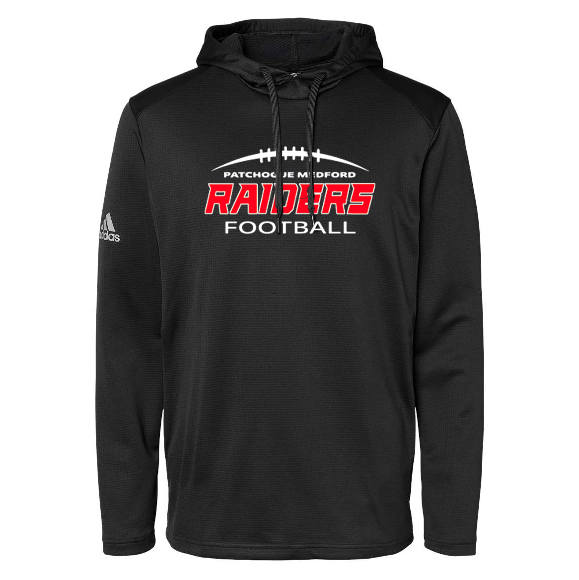 Pat Med Raiders Football  Adidas Textured Hooded Sweatshirt