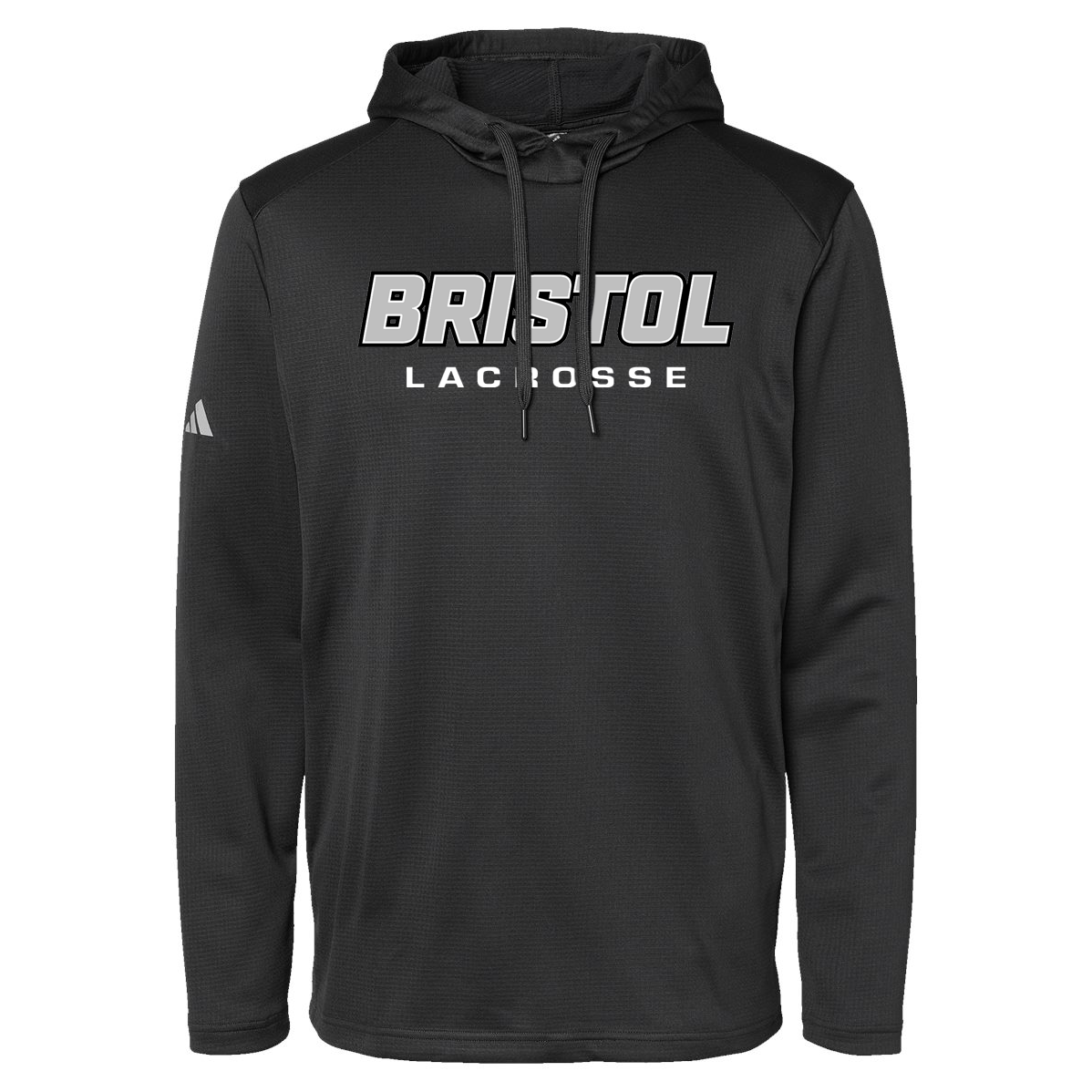 Bristol Lacrosse Adidas Textured Hooded Sweatshirt