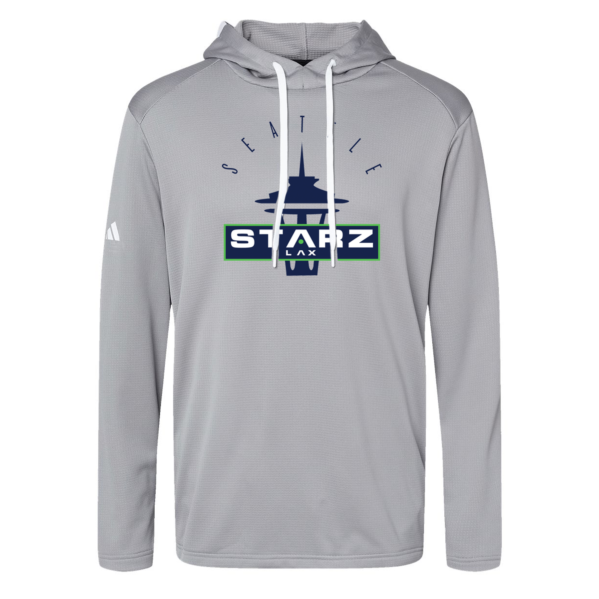 Seattle Starz Lacrosse Club Adidas Textured Hooded Sweatshirt