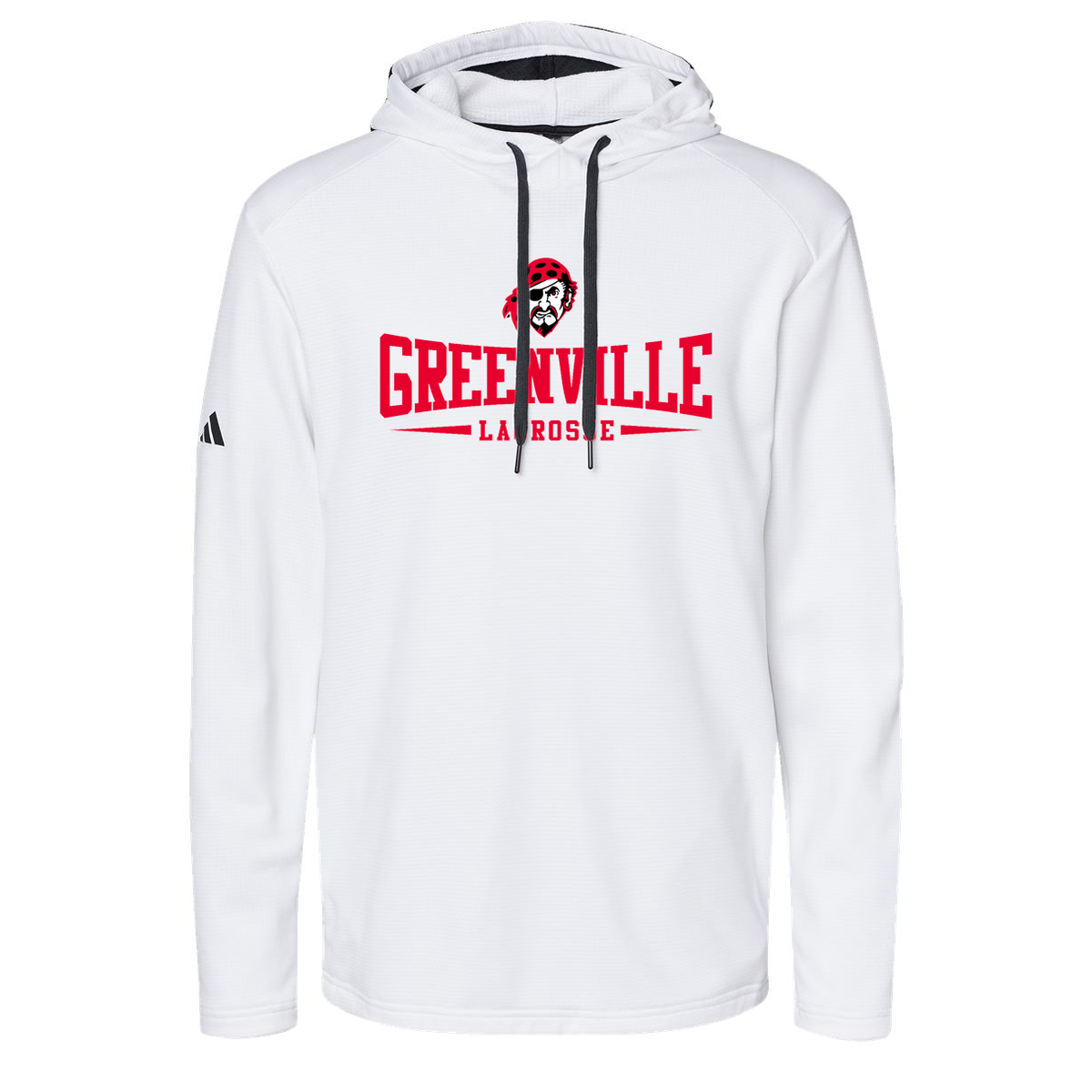 Greenville Lacrosse Adidas Textured Hooded Sweatshirt