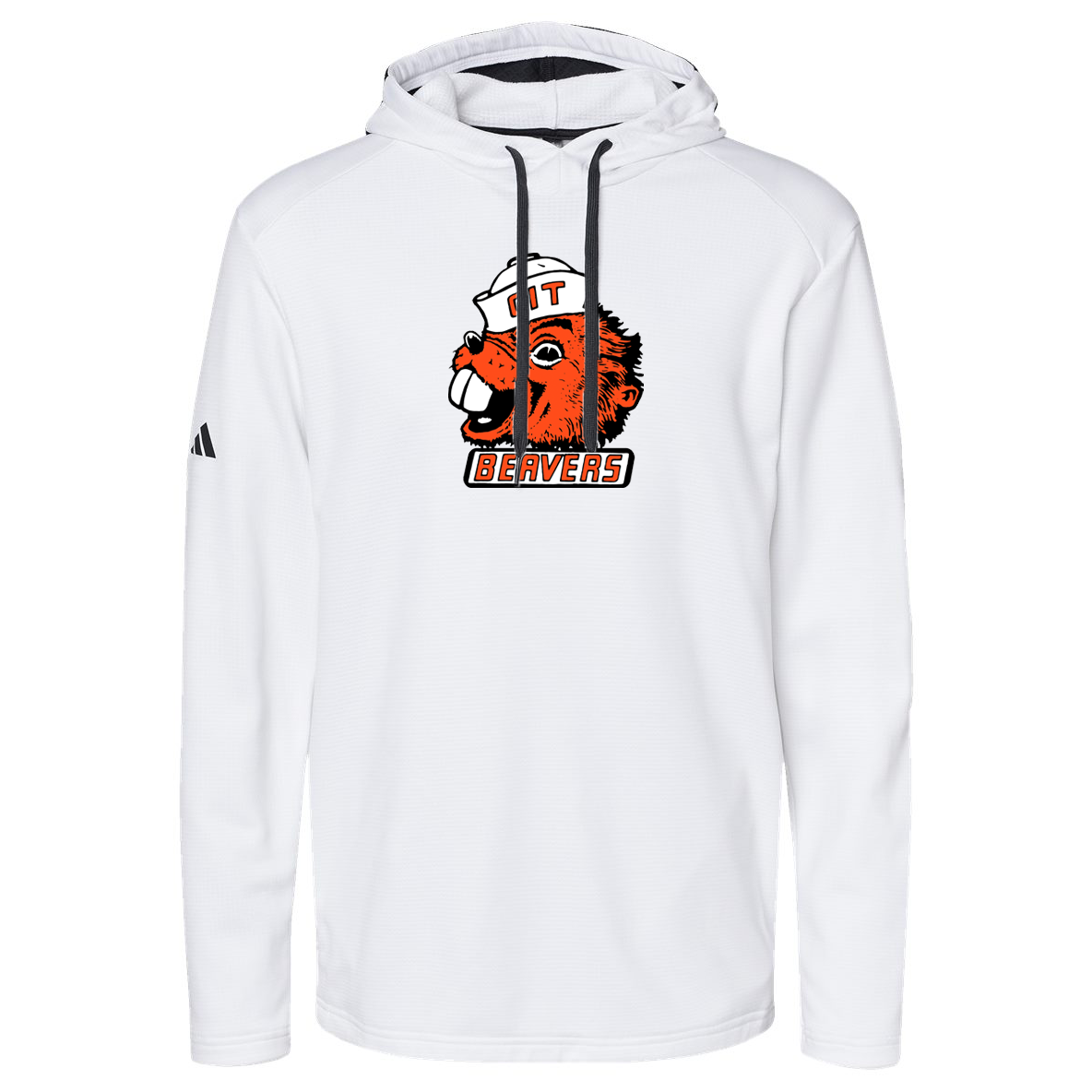 Caltech Women's Basketball Adidas Textured Hooded Sweatshirt