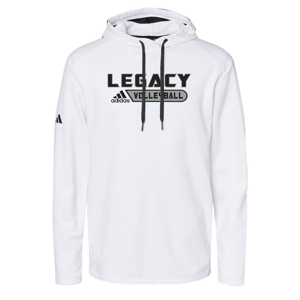 Legacy Volleyball Club Adidas Textured Hooded Sweatshirt