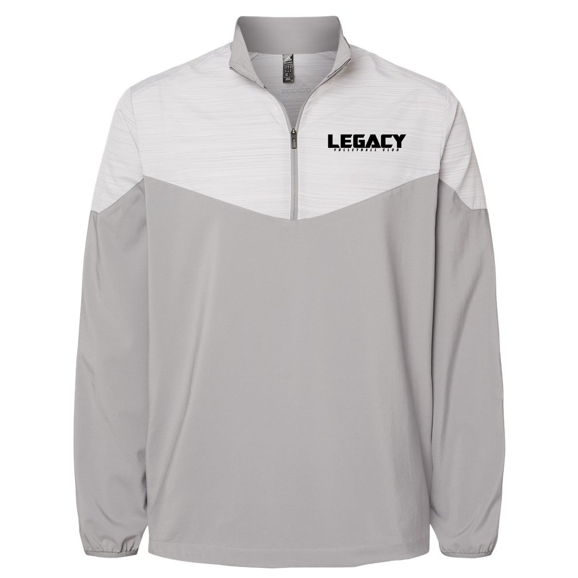 Legacy Volleyball Club Adidas Textured Media Quarter-Zip