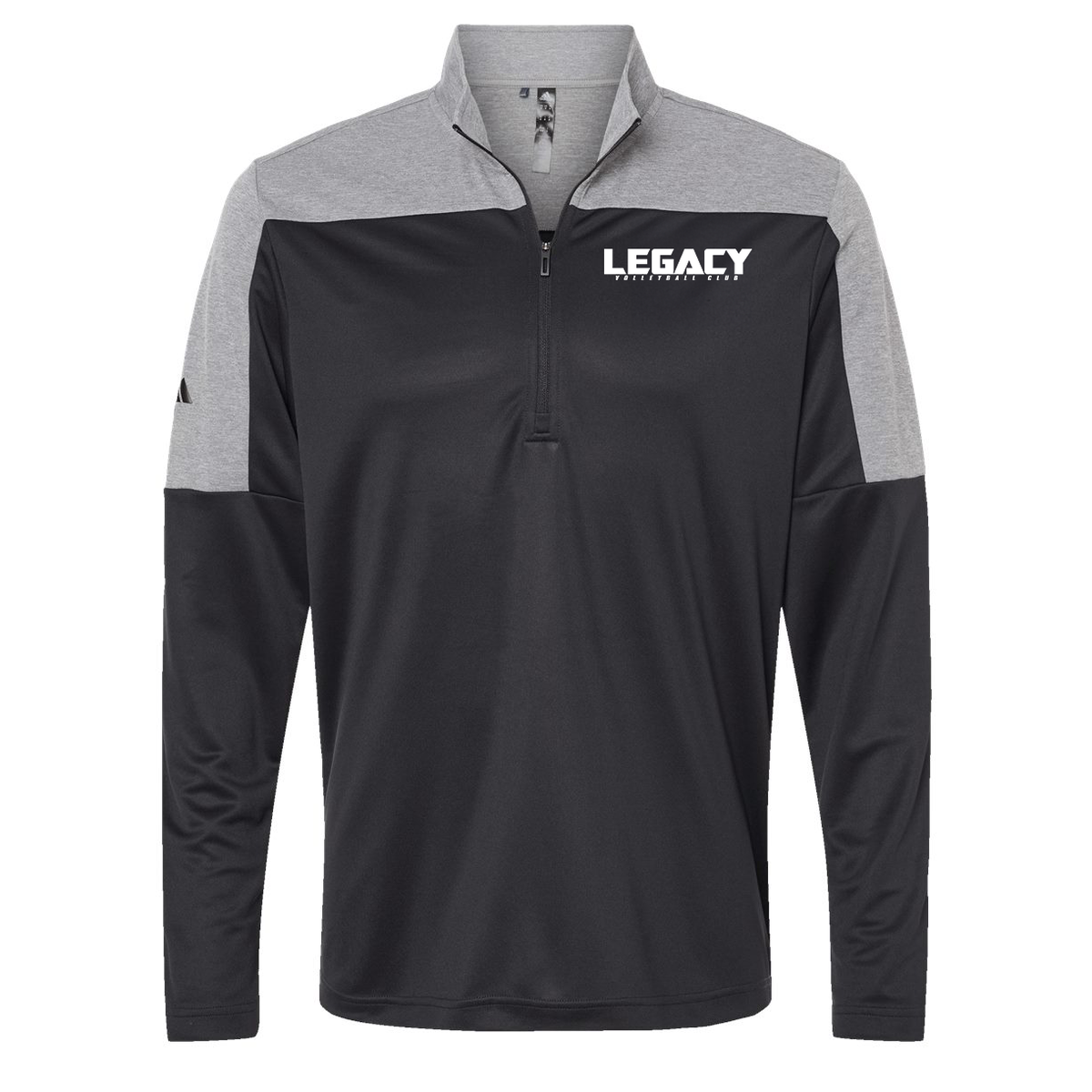 Legacy Volleyball Club Adidas Textured Media Quarter-Zip